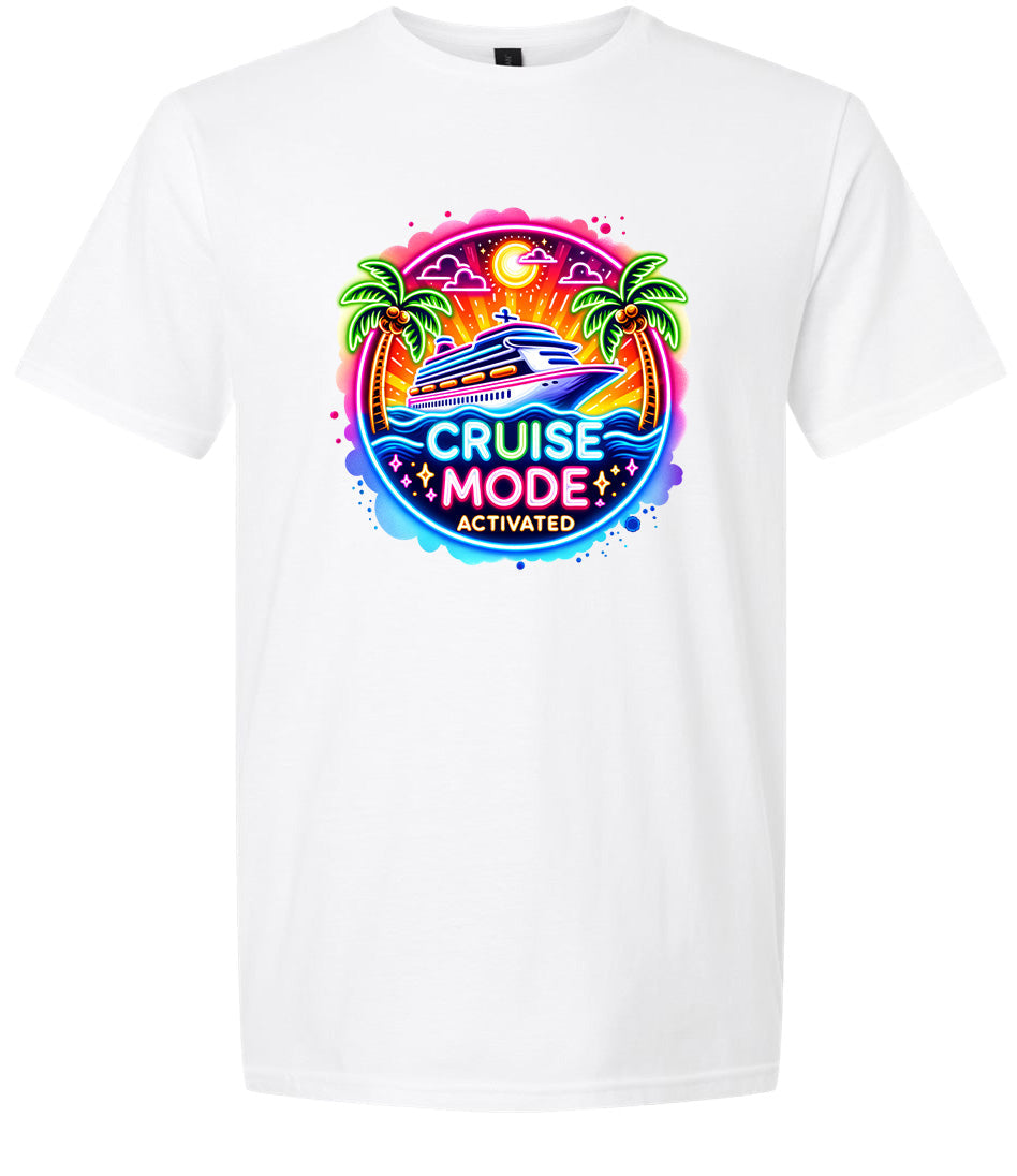 Cruise Mode Activated Adult Gildan Soft Shirt
