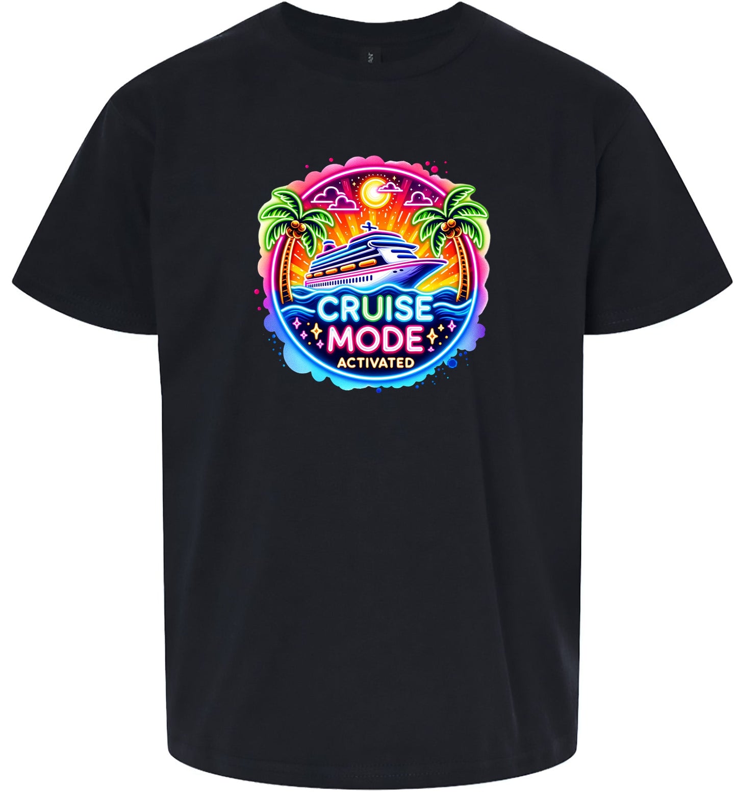 Cruise Mode Activated Children's Gildan Soft Shirt