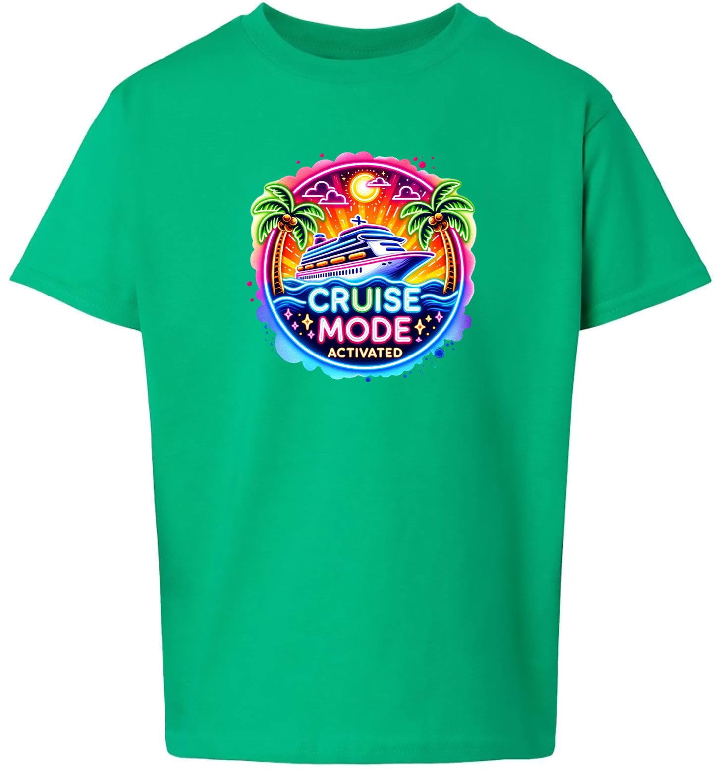 Cruise Mode Activated Children's Gildan Soft Shirt