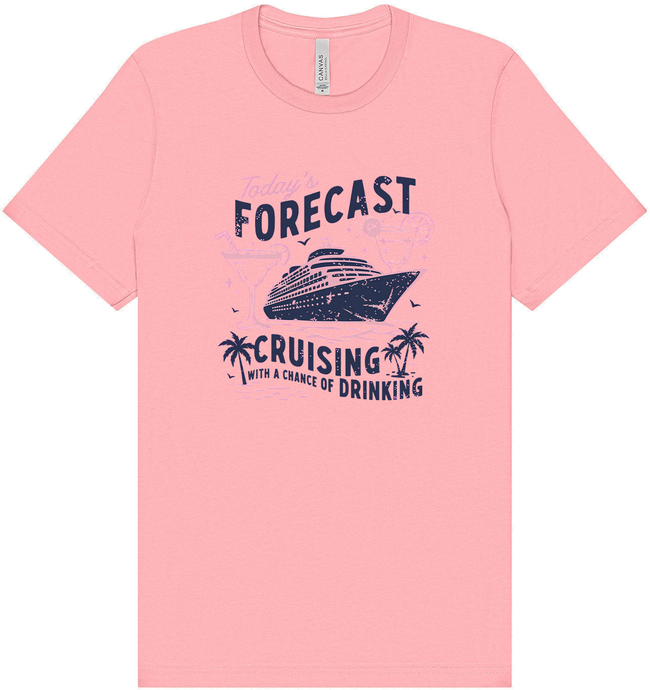 Cruising with a Chance of Drinking Adult Bella Canvas Shirt