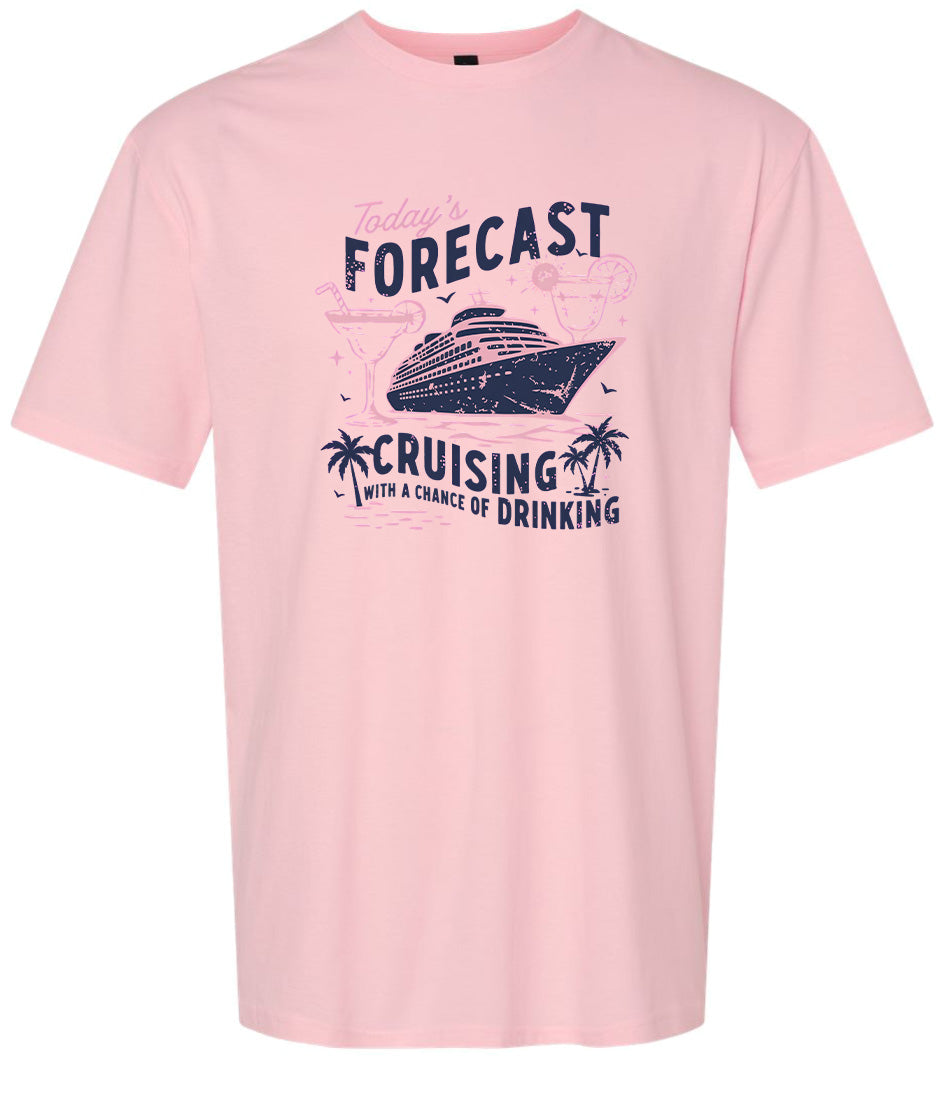 Cruising with a Chance of Drinking Adult Gildan Soft Shirt