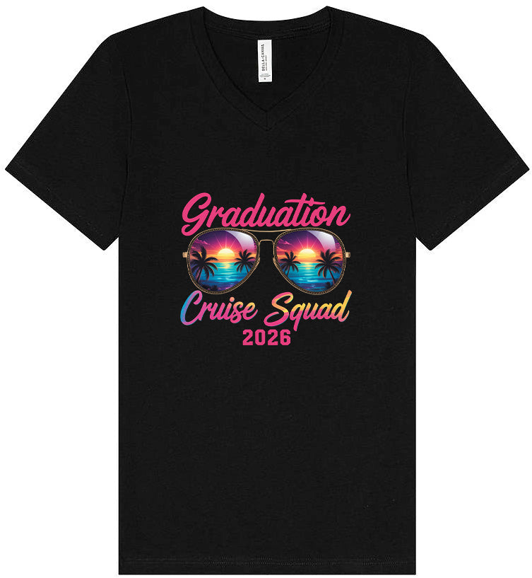Graduation Squad 2026 Unisex V-Neck Shirt