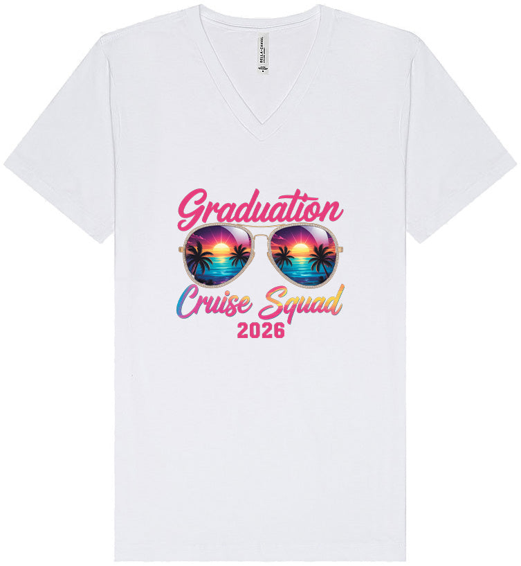 Graduation Squad 2026 Unisex V-Neck Shirt