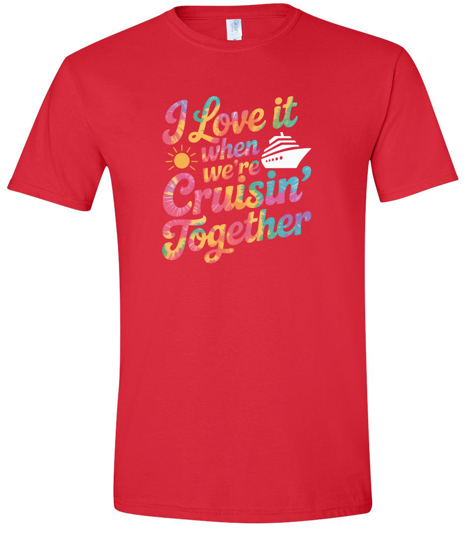 Tie Dye Cruisin' Together Children's Gildan Soft Shirt