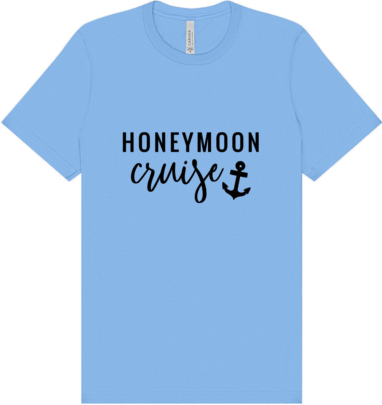 Honeymoon Cruise Adult Bella Canvas Shirt