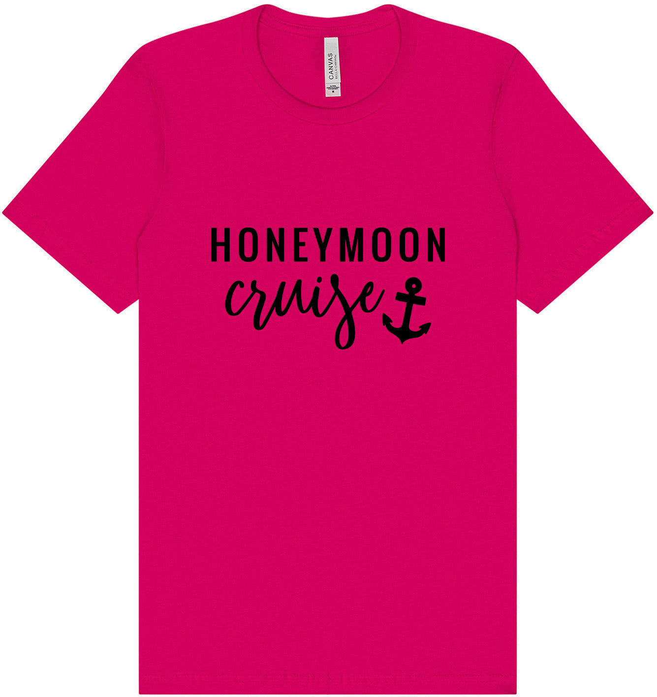 Honeymoon Cruise Adult Bella Canvas Shirt