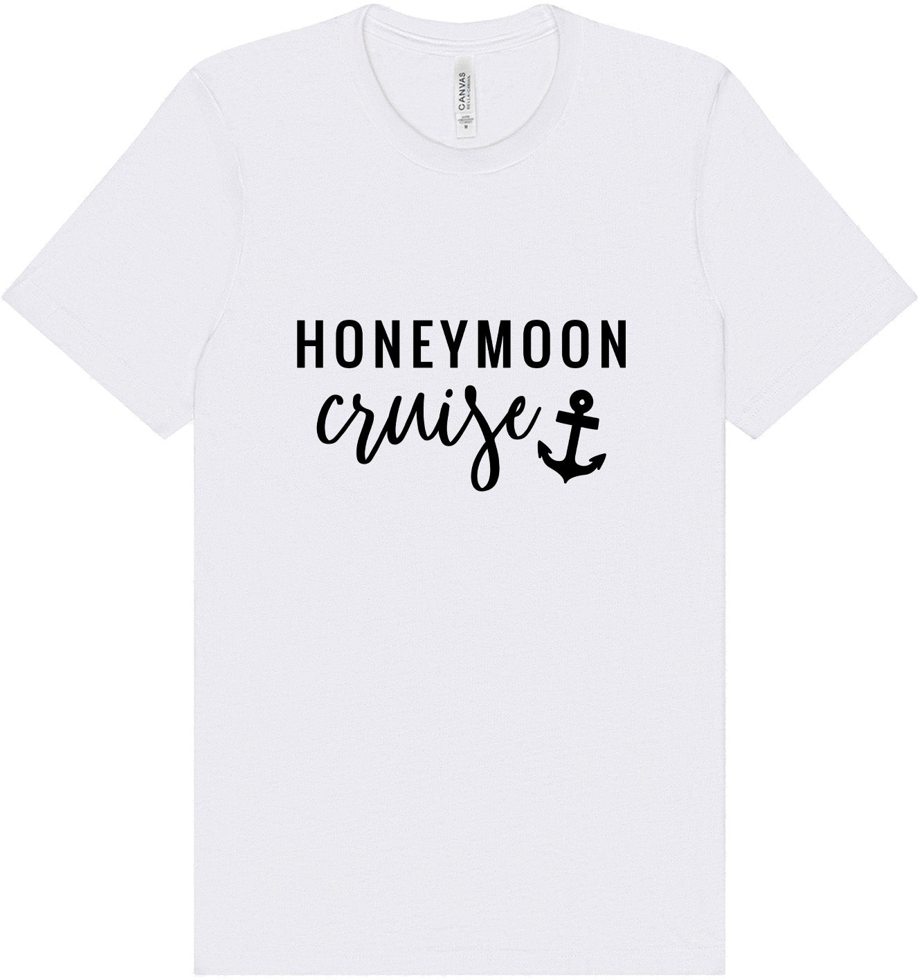 Honeymoon Cruise Adult Bella Canvas Shirt