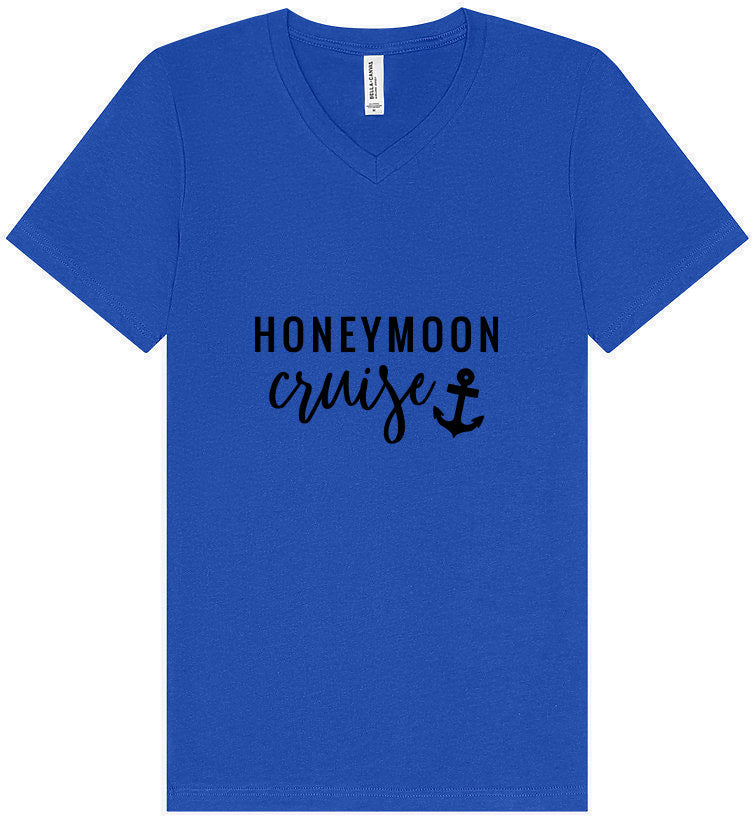 Honeymoon Cruise Unisex V-Neck Shirt