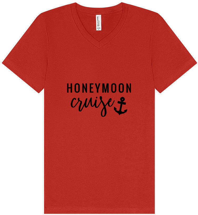 Honeymoon Cruise Unisex V-Neck Shirt