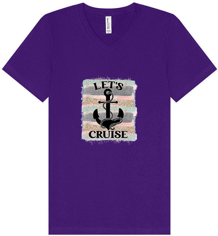 Let's Cruise Unisex V-Neck Shirt