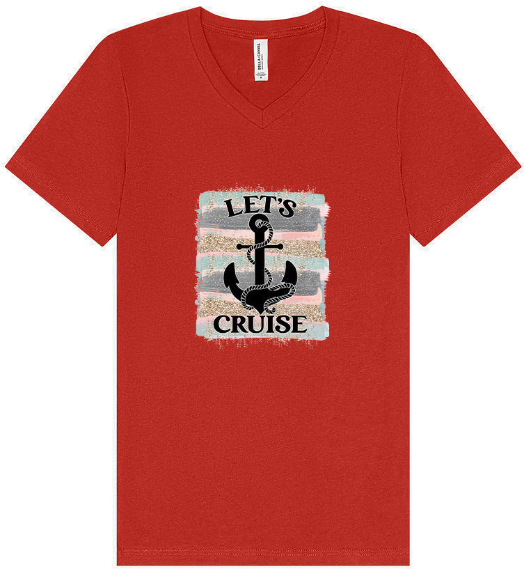 Let's Cruise Unisex V-Neck Shirt