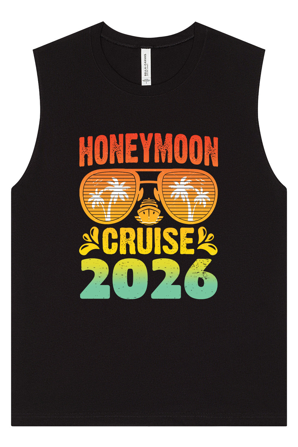Honeymoon Cruise 2026 Muscle Tank