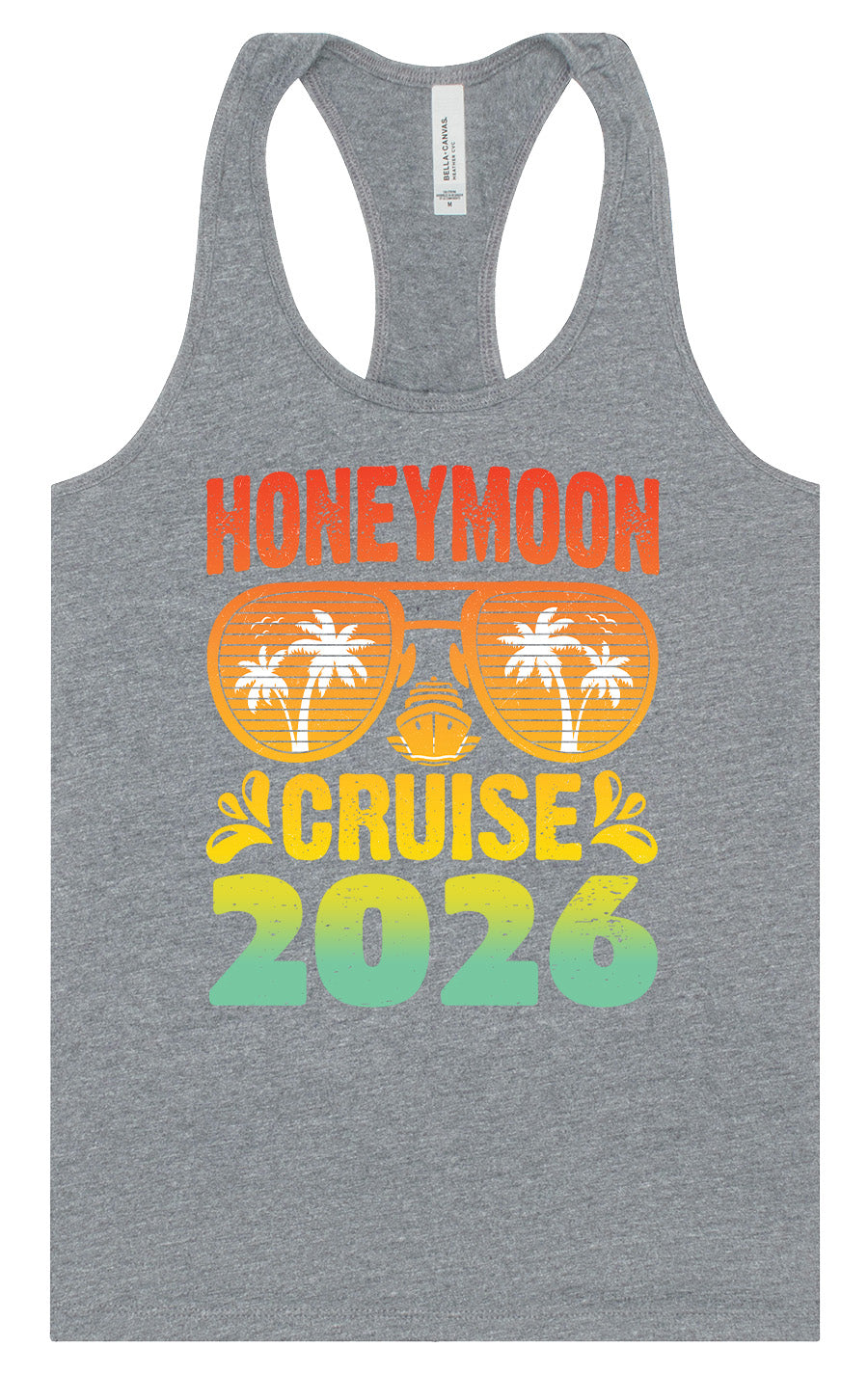 Honeymoon Cruise 2026 Women's Racerback Tank