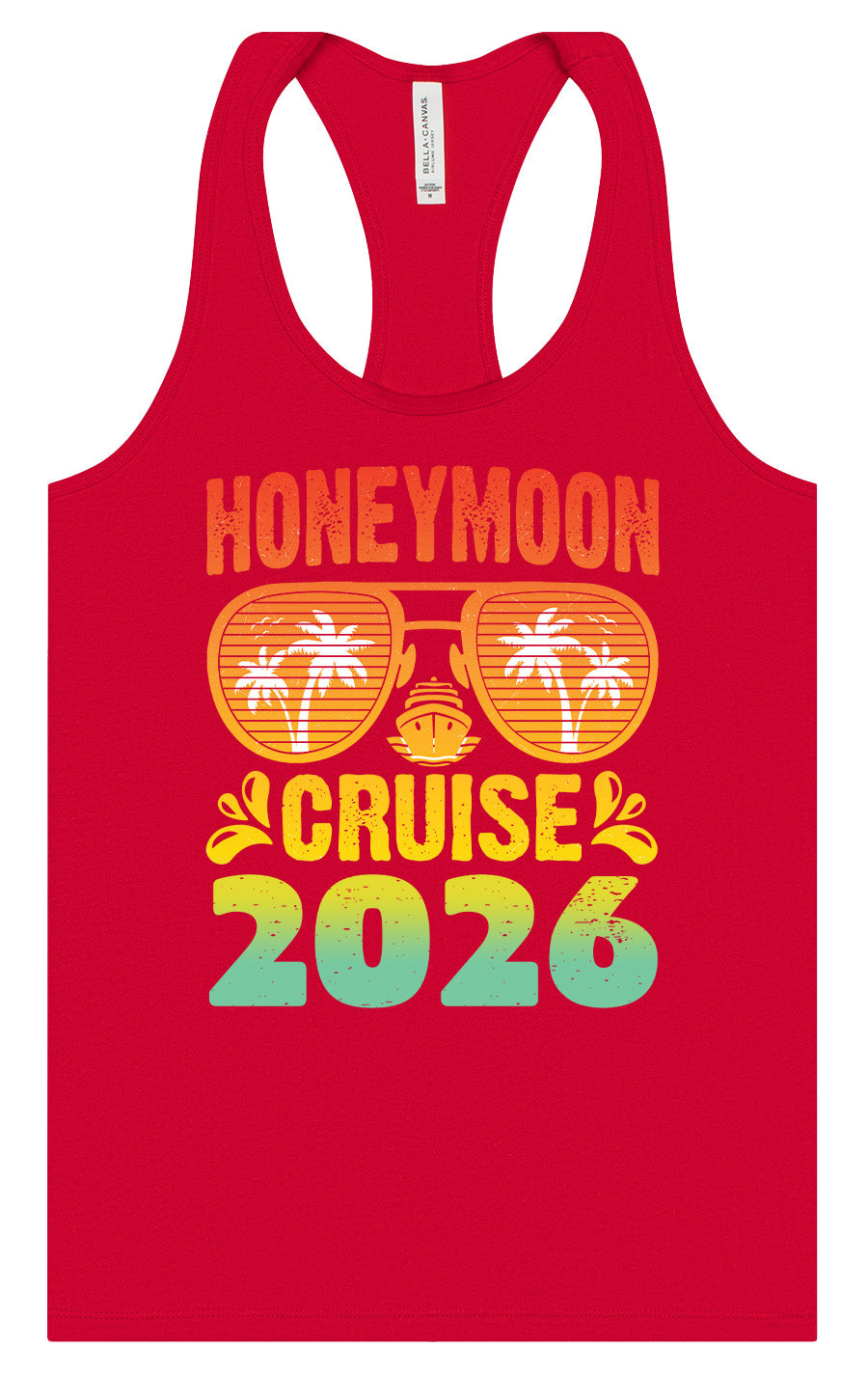 Honeymoon Cruise 2026 Women's Racerback Tank