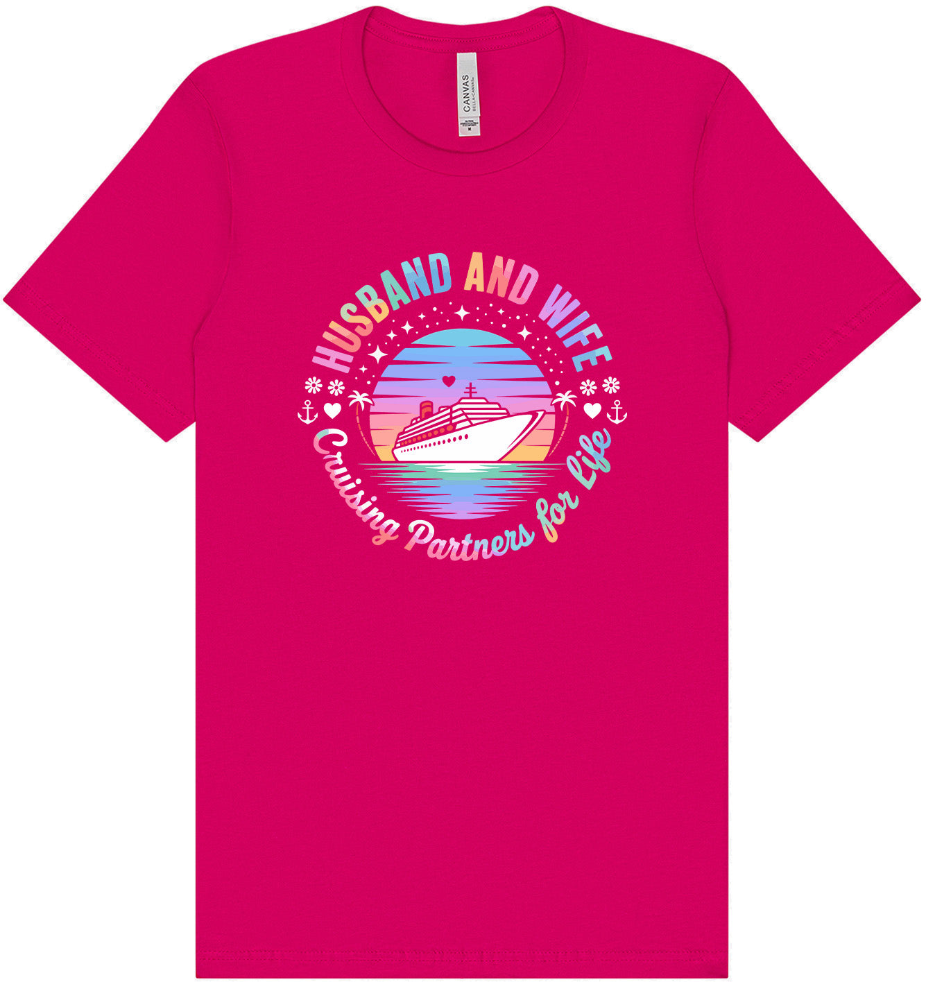 Cruising Partners for Life Adult Bella Canvas Shirt