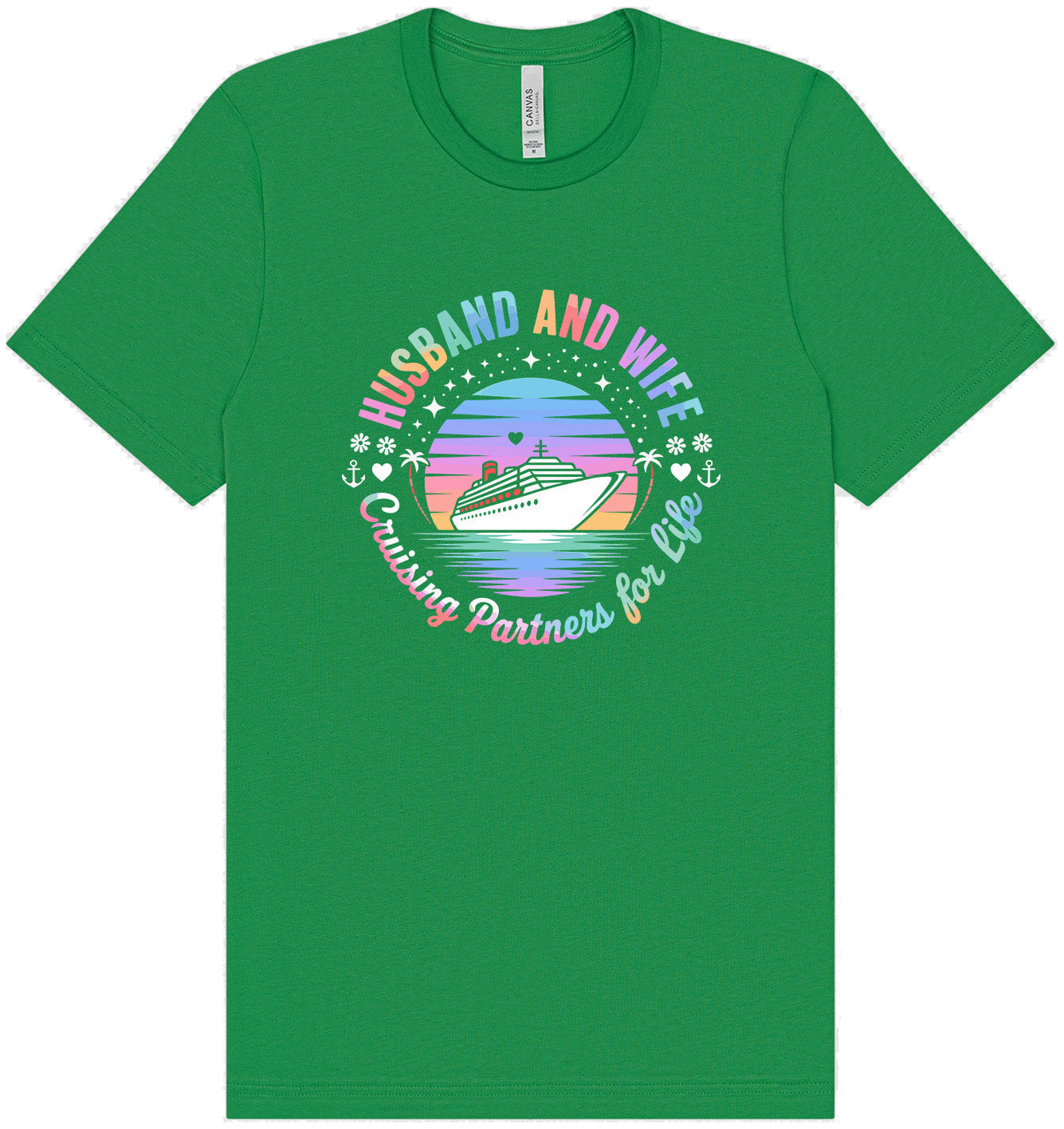 Cruising Partners for Life Adult Bella Canvas Shirt