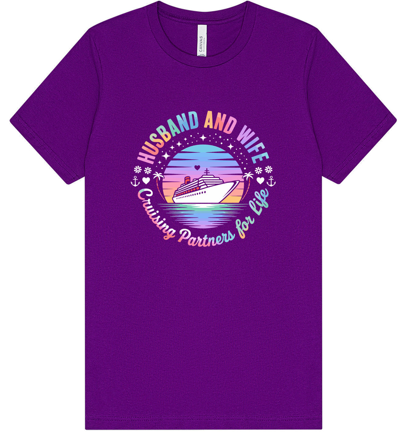 Cruising Partners for Life Adult Bella Canvas Shirt