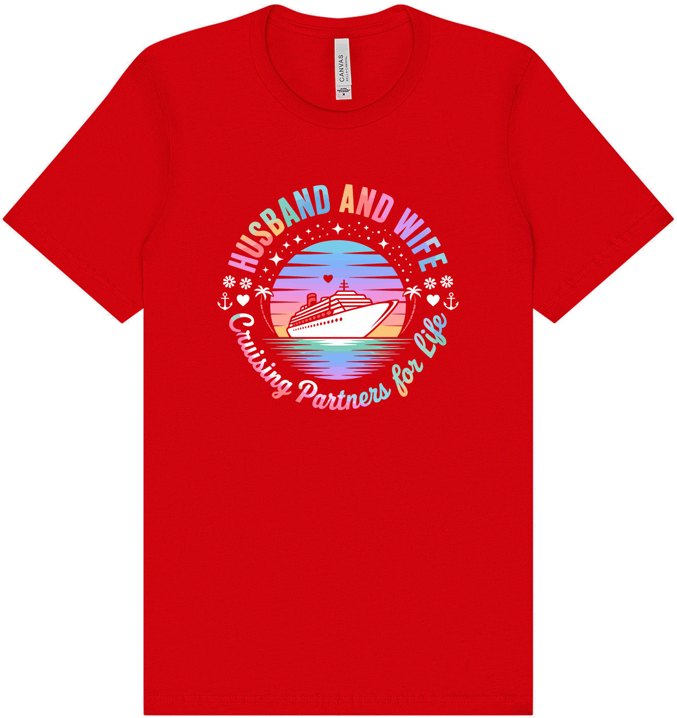 Cruising Partners for Life Adult Bella Canvas Shirt