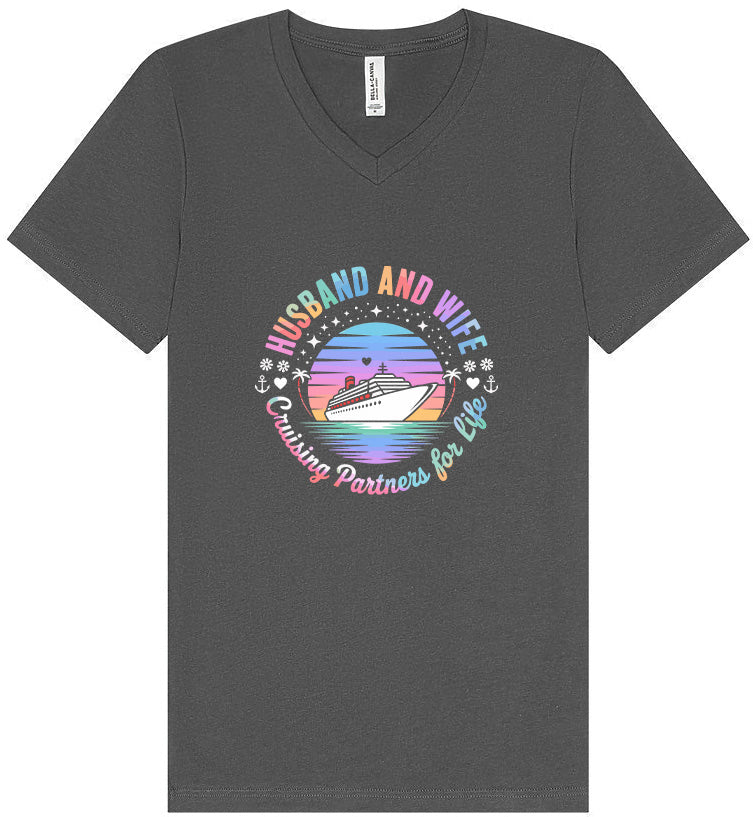 Cruising Partners for Life Unisex V-Neck Shirt