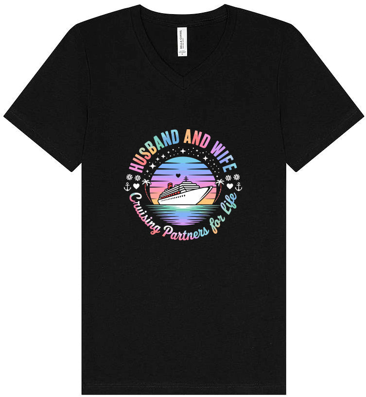 Cruising Partners for Life Unisex V-Neck Shirt