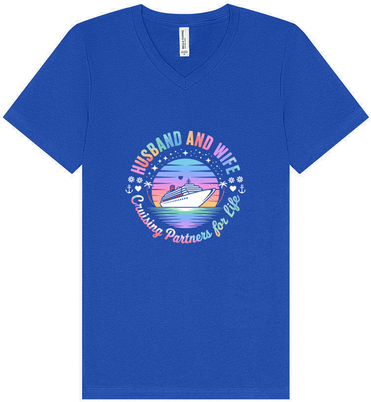 Cruising Partners for Life Unisex V-Neck Shirt