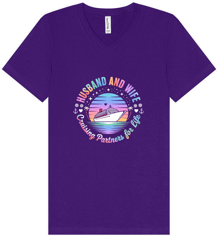 Cruising Partners for Life Unisex V-Neck Shirt