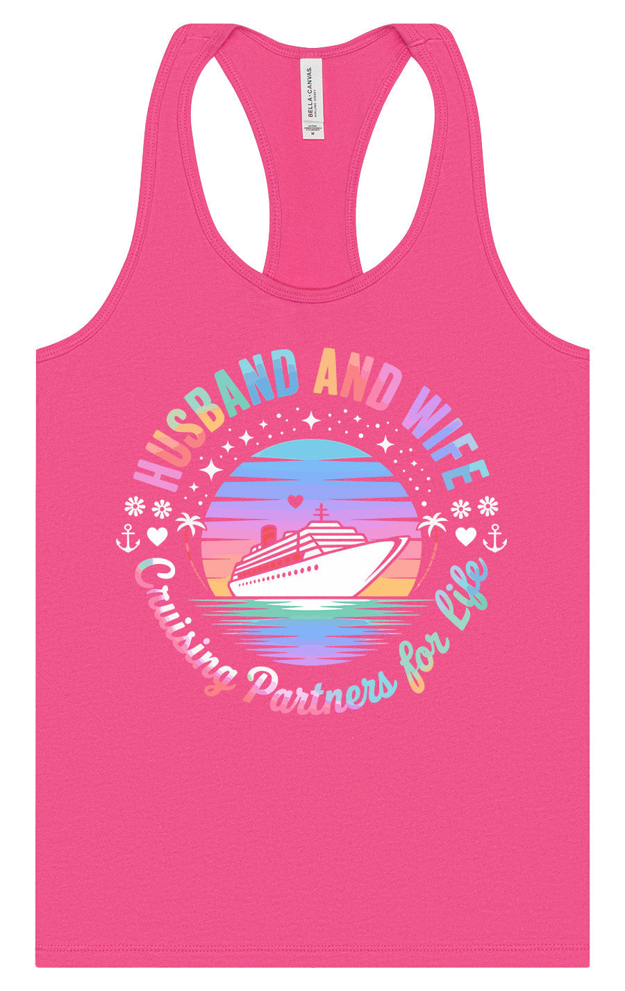Cruising Partners for Life Women's Racerback Tank