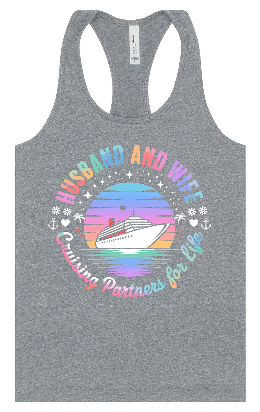 Cruising Partners for Life Women's Racerback Tank