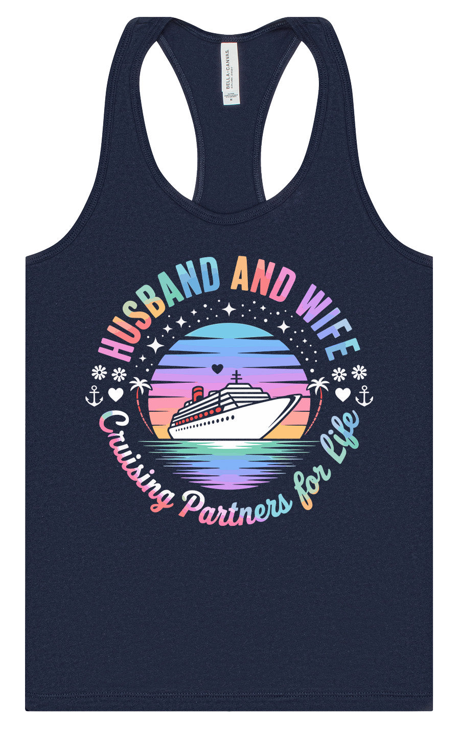 Cruising Partners for Life Women's Racerback Tank