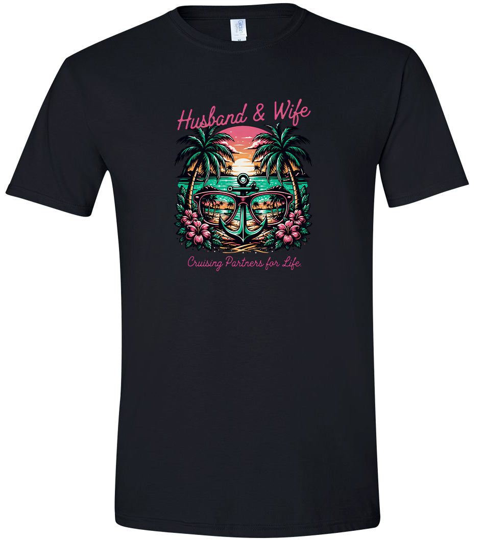Anchor Husband and Wife Adult Gildan Soft Shirt