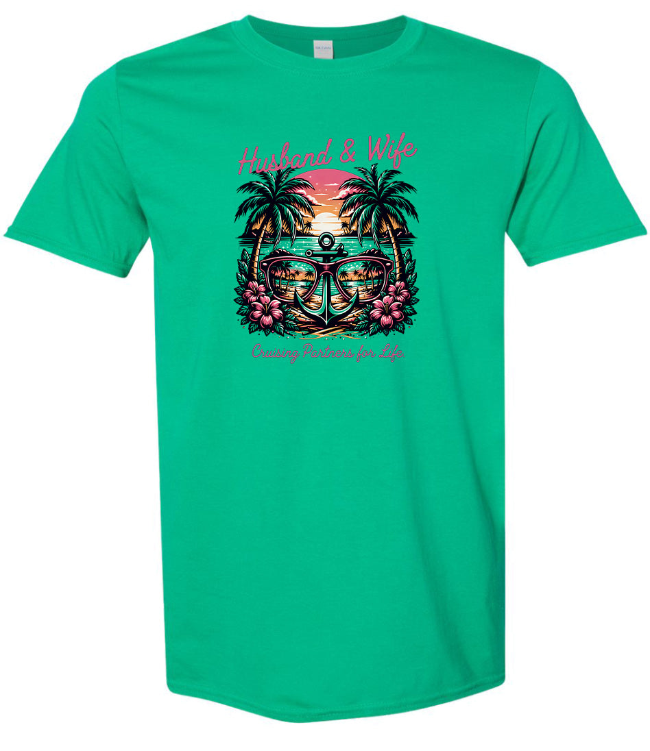 Anchor Husband and Wife Adult Gildan Soft Shirt