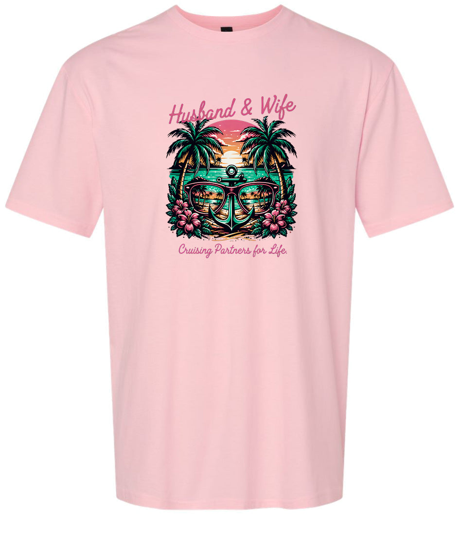 Anchor Husband and Wife Adult Gildan Soft Shirt