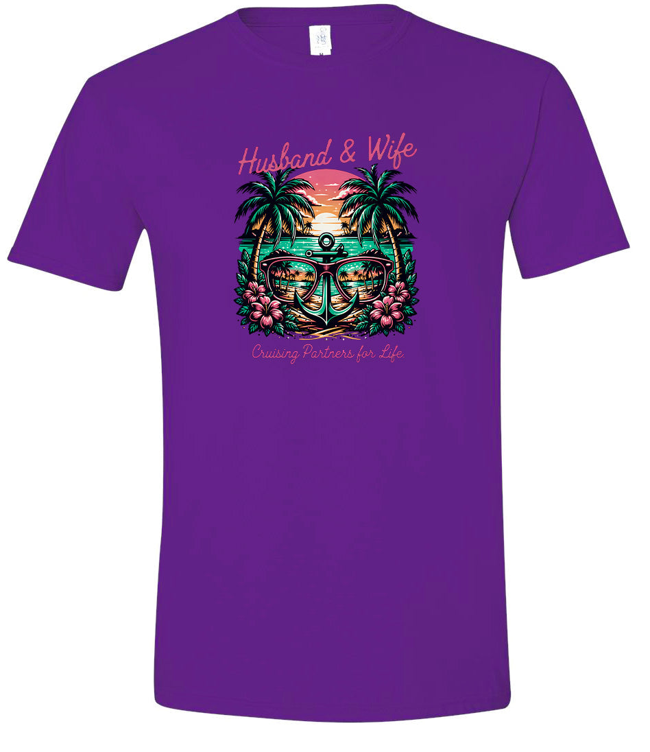 Anchor Husband and Wife Adult Gildan Soft Shirt