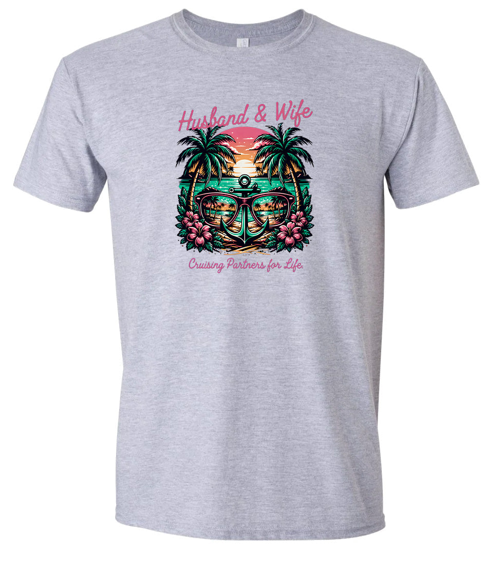 Anchor Husband and Wife Adult Gildan Soft Shirt