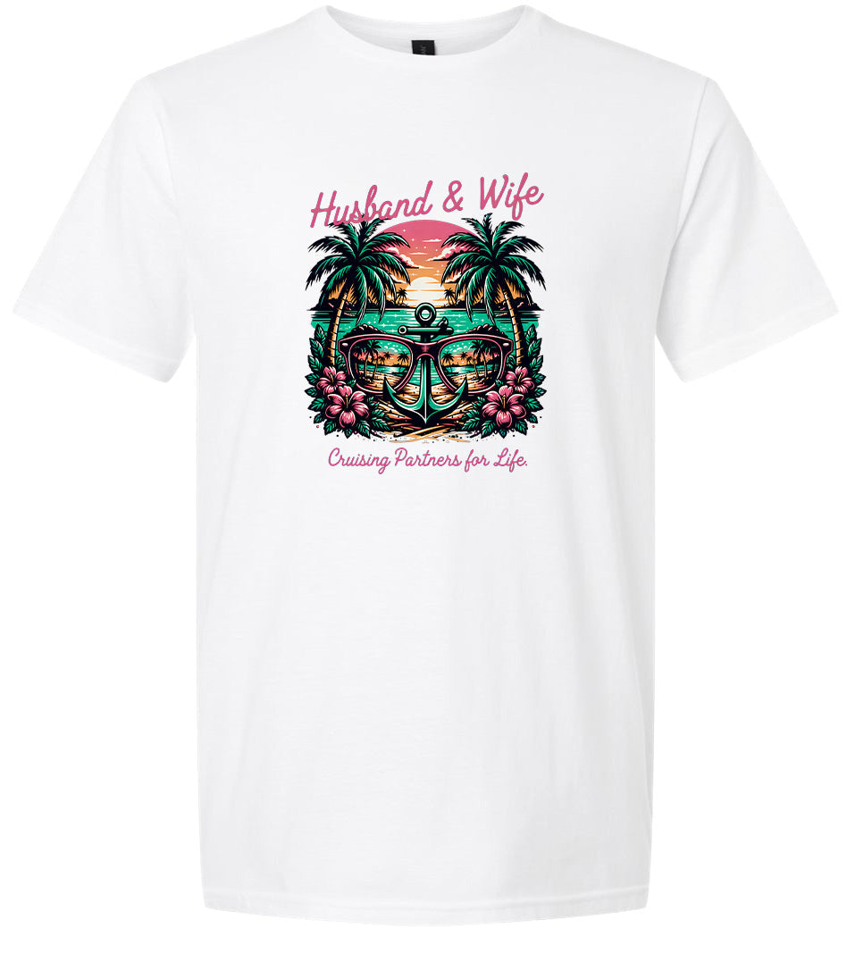 Anchor Husband and Wife Adult Gildan Soft Shirt