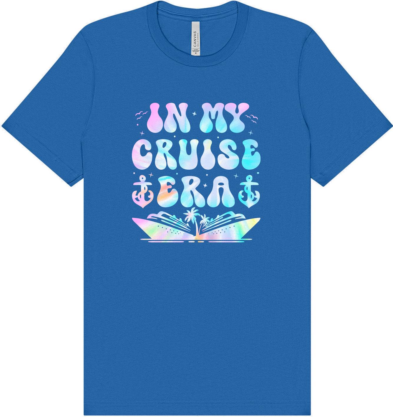 Tie Dye In My Cruise Era Adult Bella Canvas Shirt