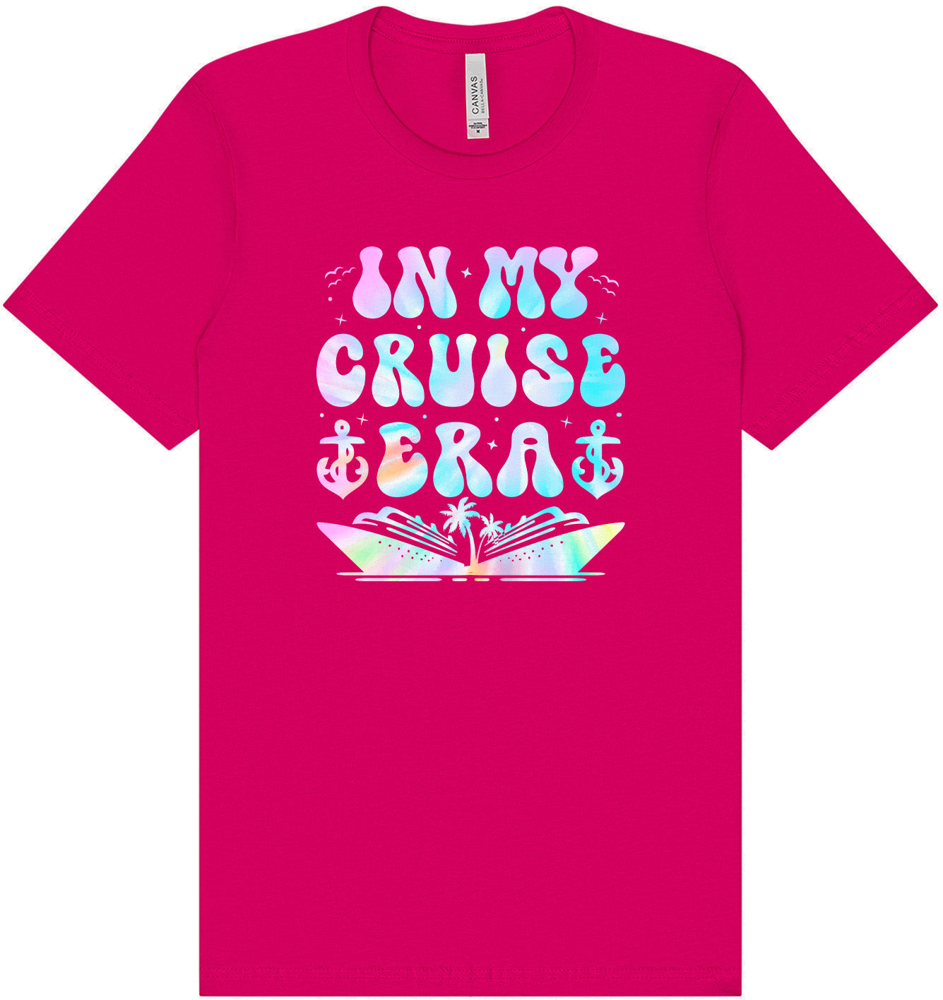 Tie Dye In My Cruise Era Adult Bella Canvas Shirt