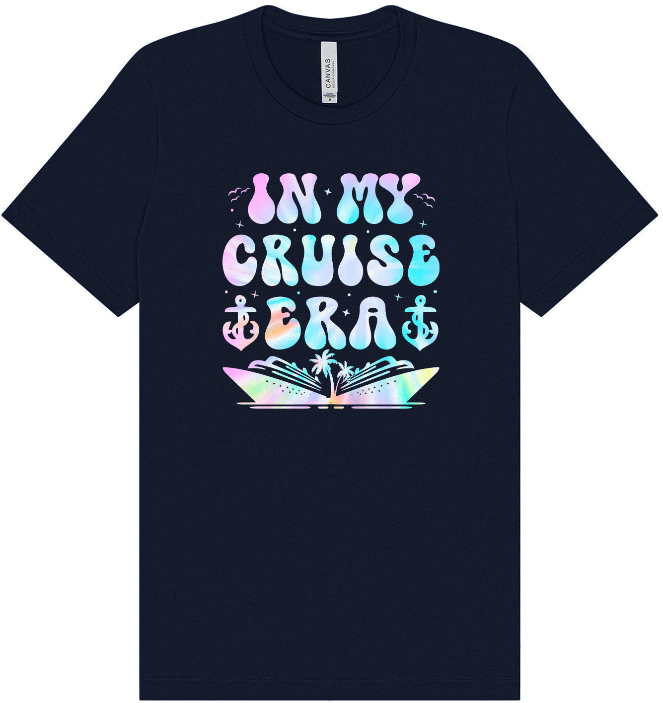 Tie Dye In My Cruise Era Adult Bella Canvas Shirt