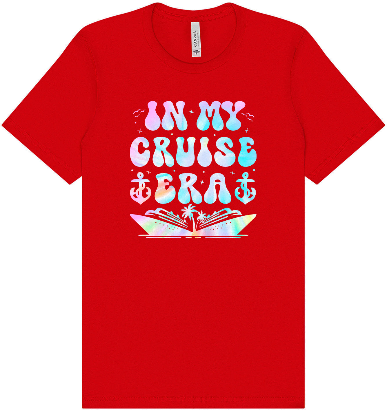 Tie Dye In My Cruise Era Adult Bella Canvas Shirt