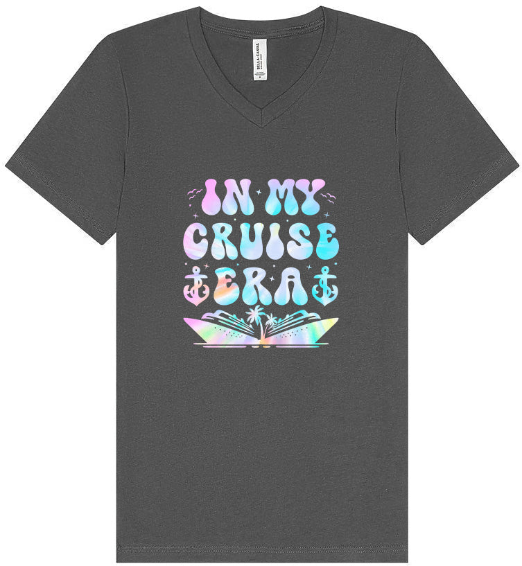 Tie Dye In My Cruise Era Unisex V-Neck Shirt