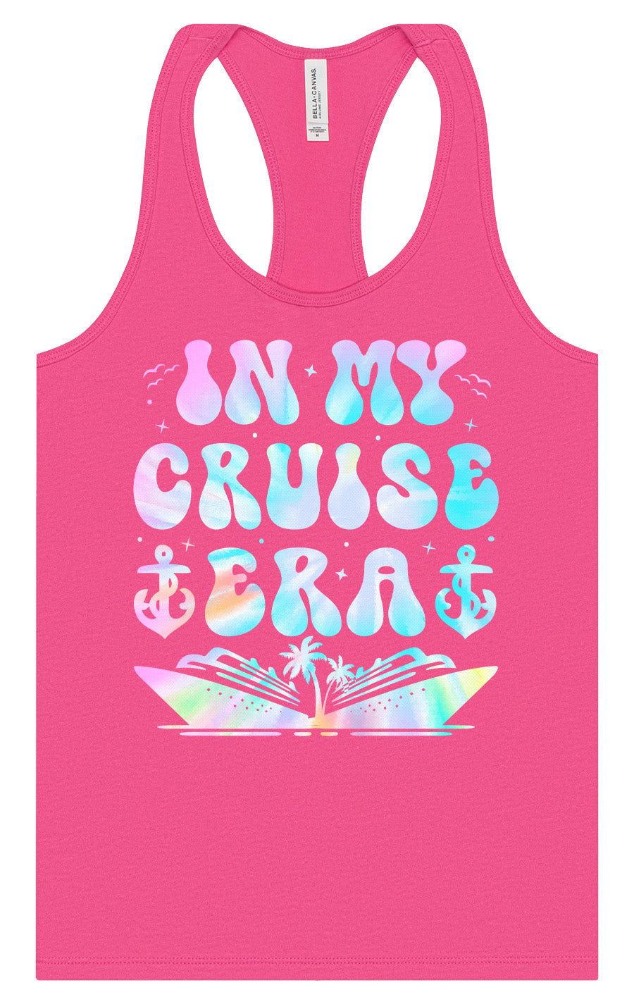 Tie Dye In My Cruise Era Women's Racerback Tank