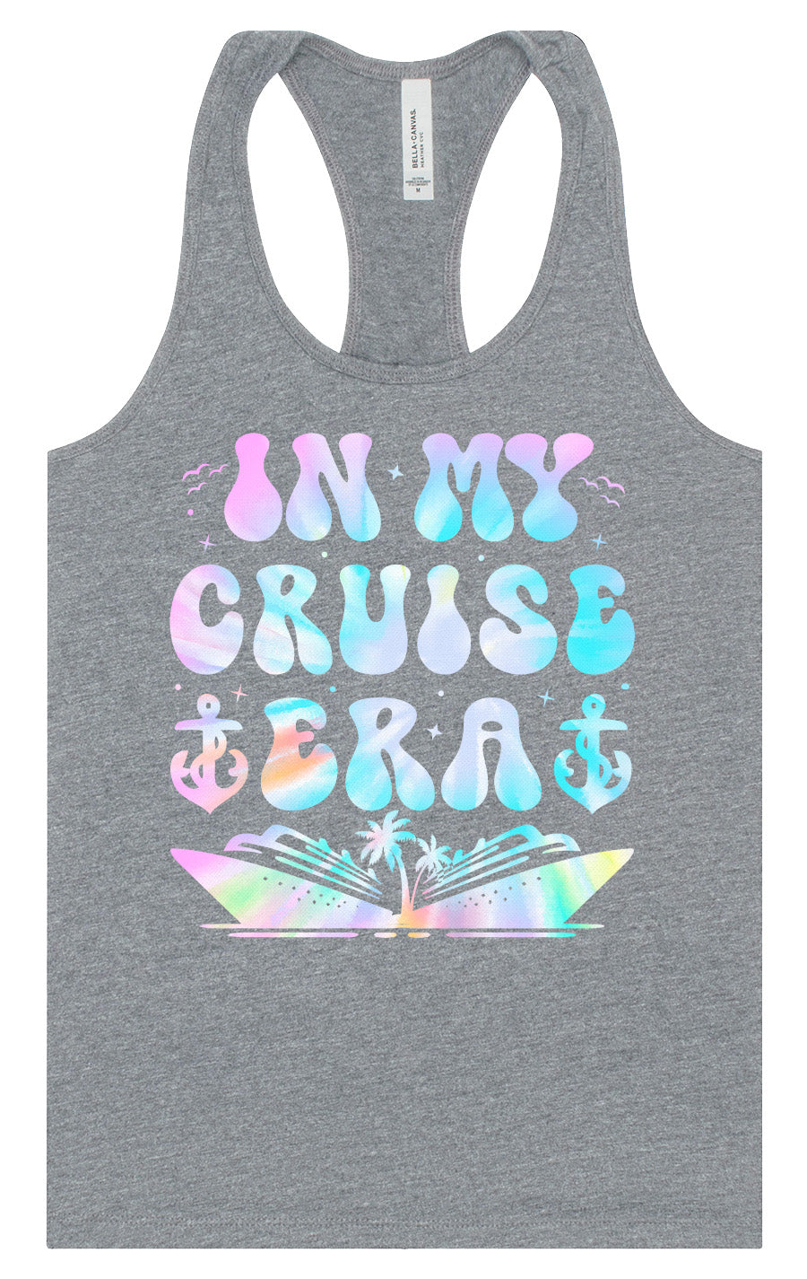 Tie Dye In My Cruise Era Women's Racerback Tank