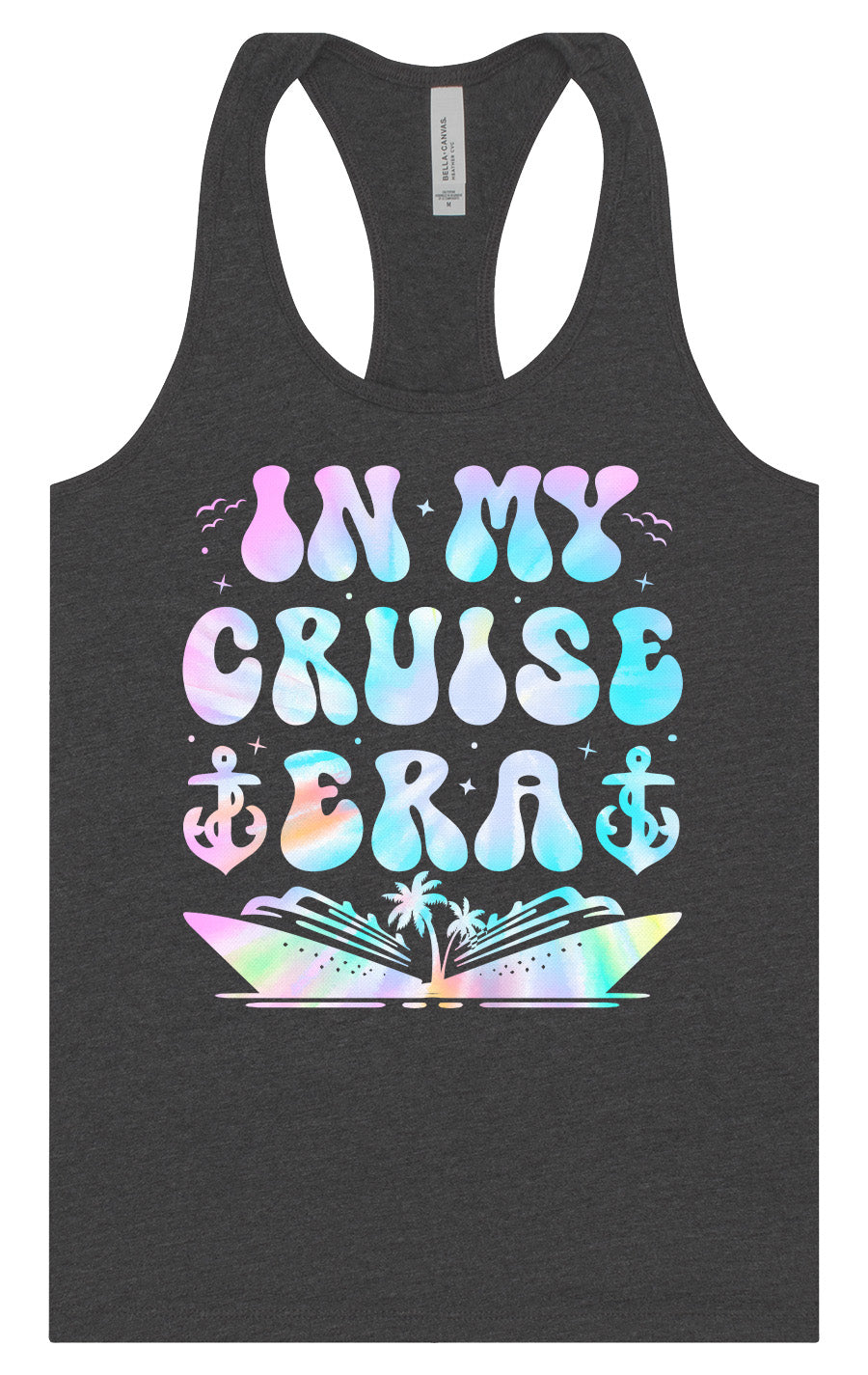 Tie Dye In My Cruise Era Women's Racerback Tank