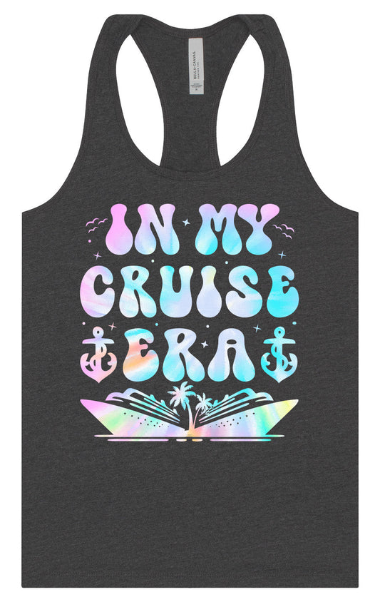 Tie Dye In My Cruise Era Women's Racerback Tank