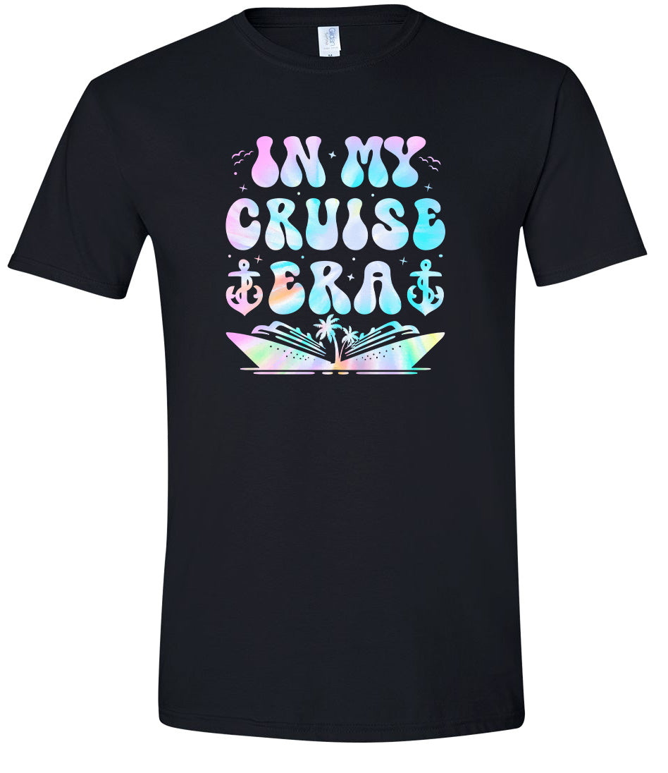 Tie Dye In My Cruise Era Adult Gildan Soft Shirt