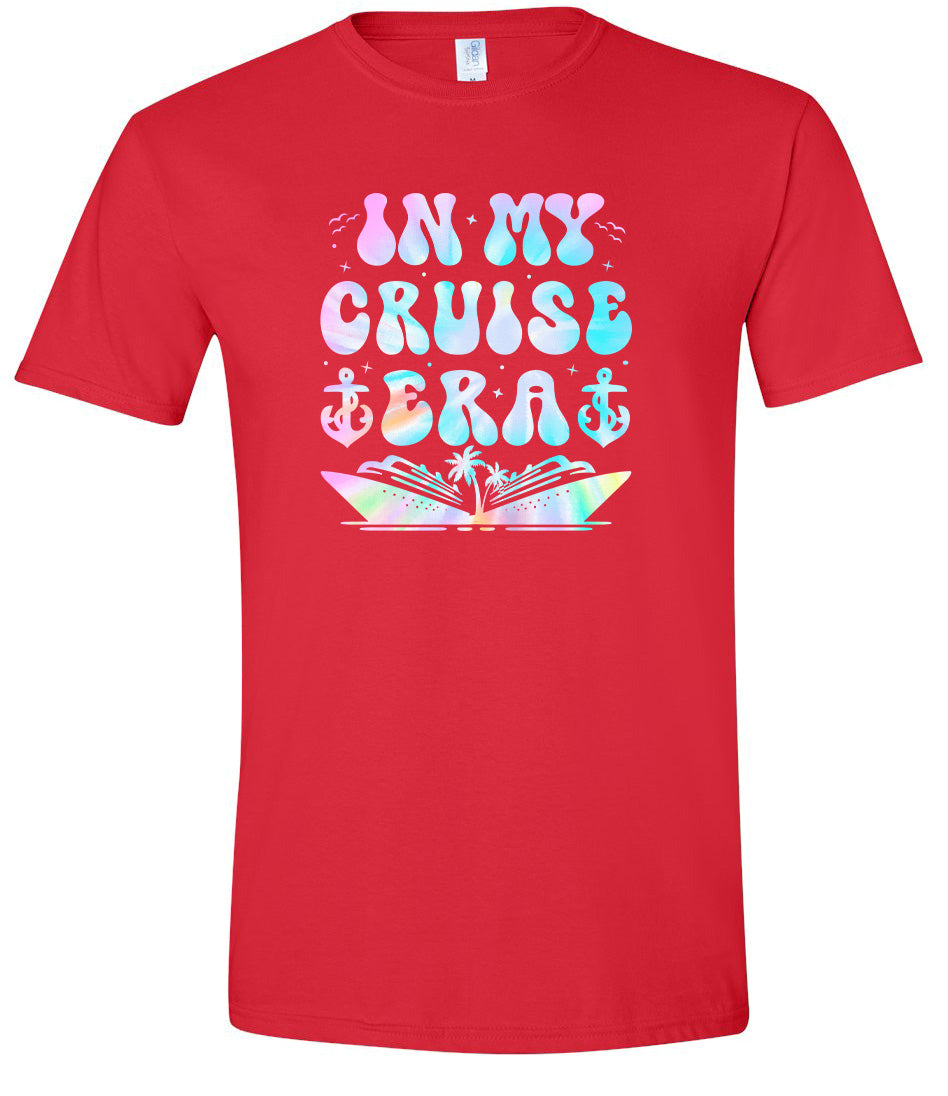 Tie Dye In My Cruise Era Adult Gildan Soft Shirt