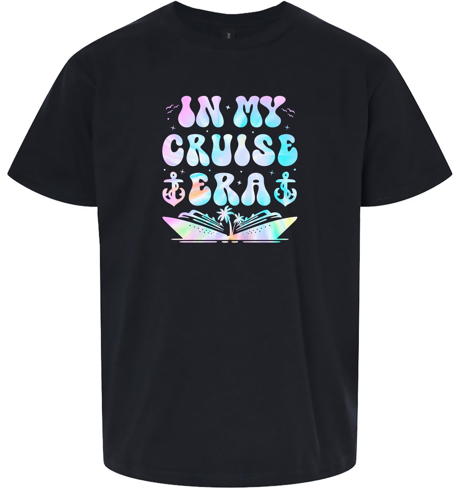 Tie Dye In My Cruise Era Children's Gildan Soft Shirt