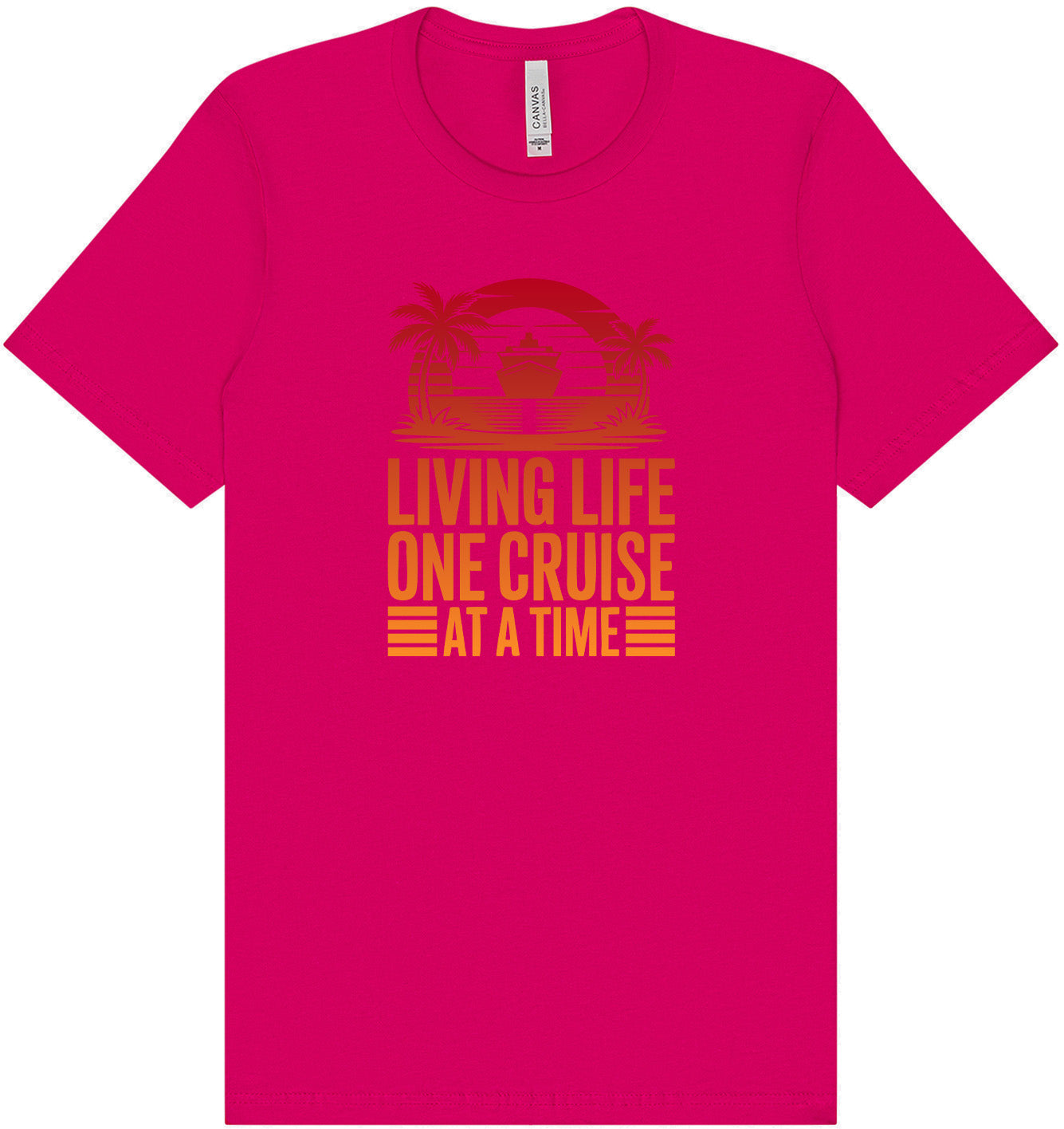 One Cruise at a Time Adult Bella Canvas Shirt