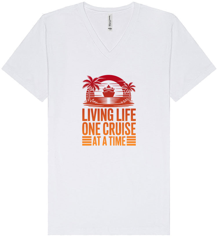 One Cruise at a Time Unisex V-Neck Shirt