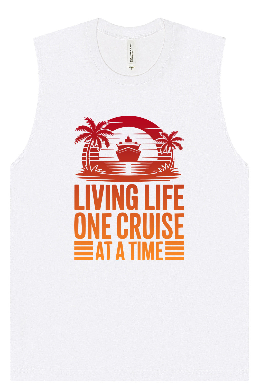 One Cruise at a Time Muscle Tank